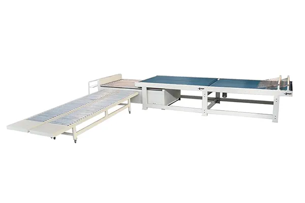 Right-Angle Corrugated Sheet Stacker, LSM