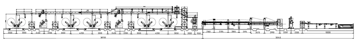 5-layer Corrugated Cardboard Production Line